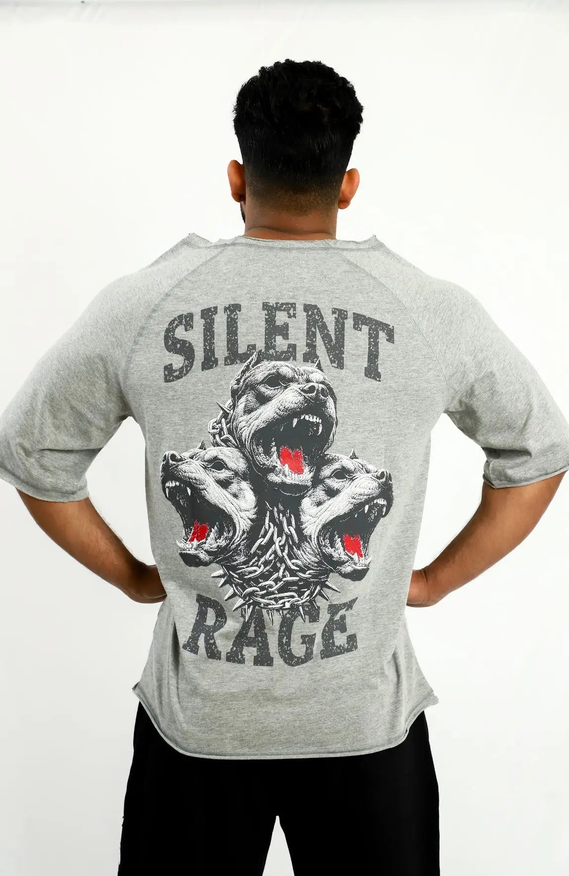 SILENT RAGE RAGLAN TEE