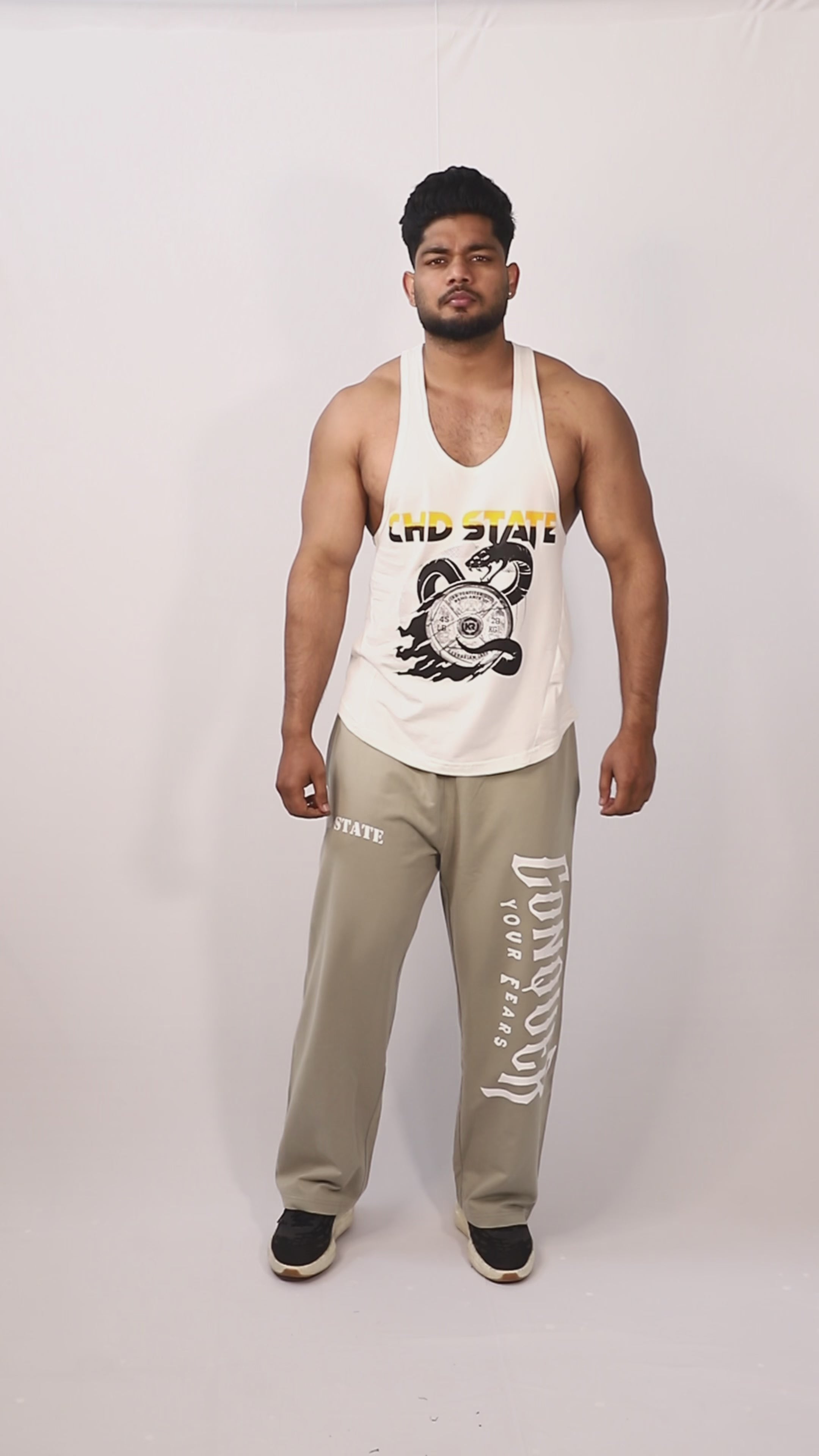 CONQUER WIDE LEG JOGGERS