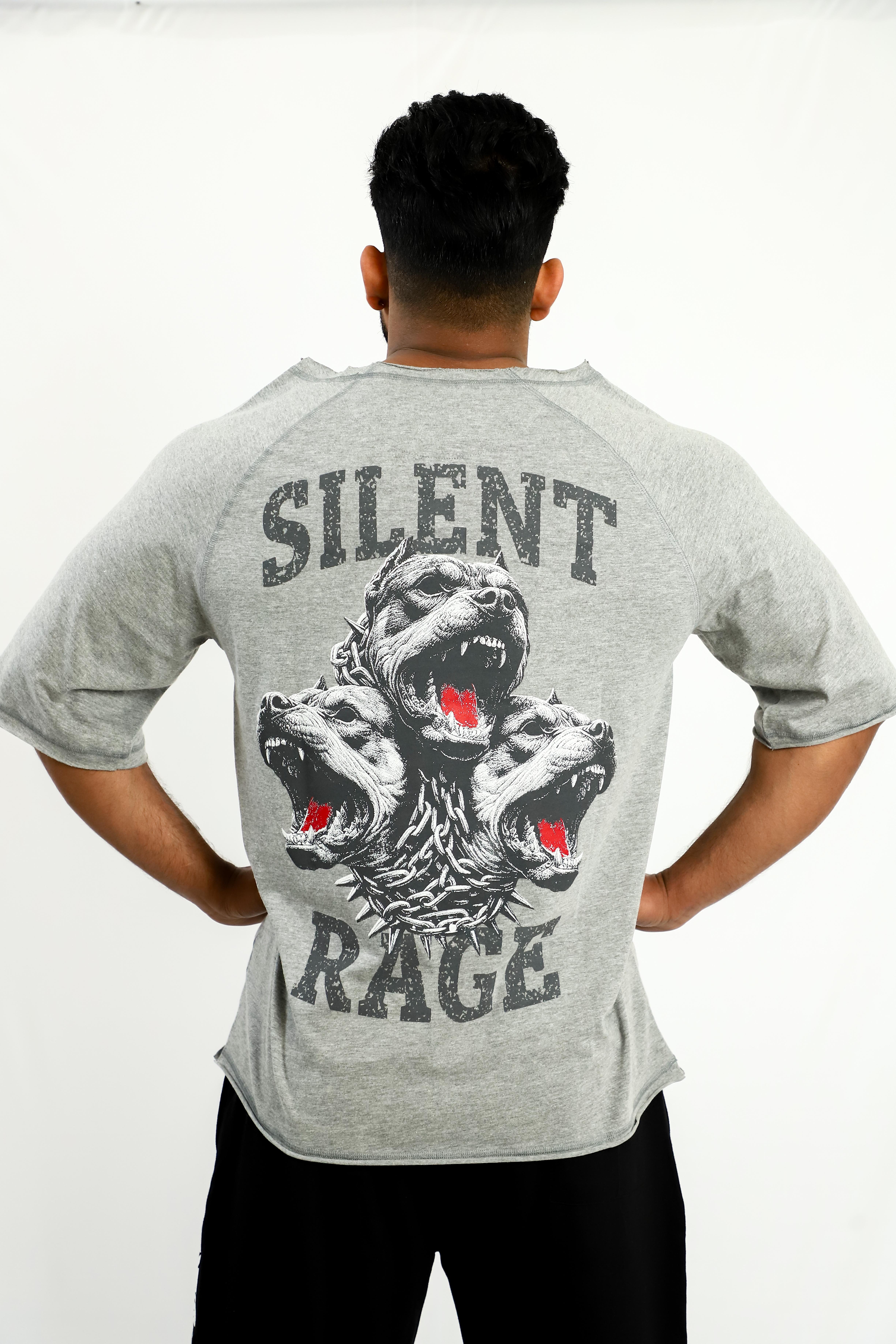SILENT RAGE RAGLAN TEE